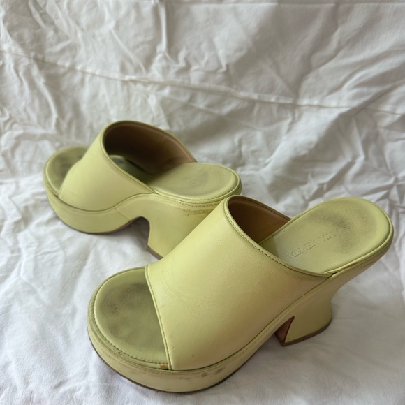 Bottega Veneta Stack Wedge Mules - Picture 3 of 3